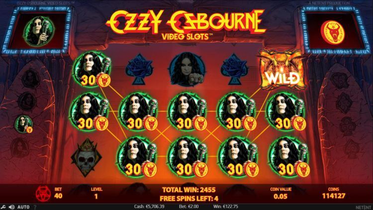 Ozzy Osbourne online slot Free Spins