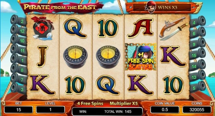 Pirate from the East online slot review