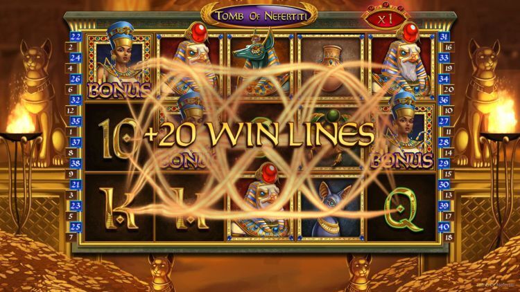 Tomb of Nefertiti slot Free Spins