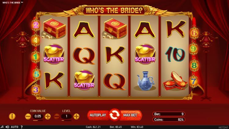 Who's The Bride slot Free Spins win