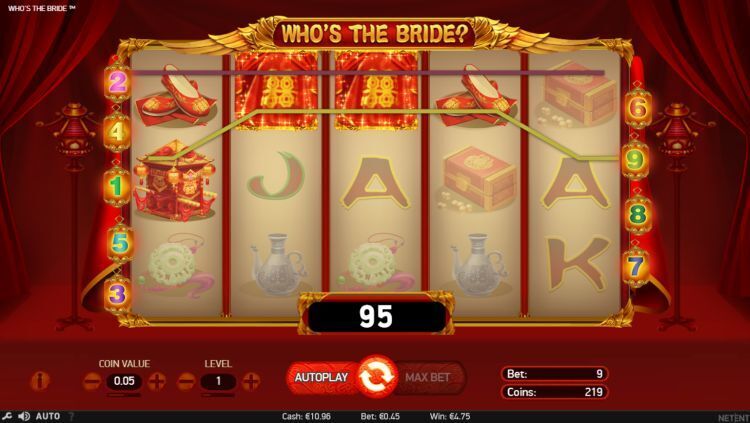 Who's the bride gokkast review netent win