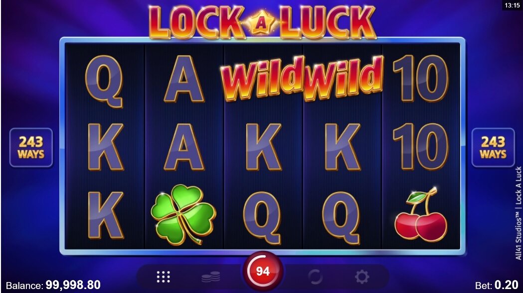 lock a luck online slot
