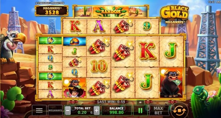 Stakelogic Black Gold Megaways slot
