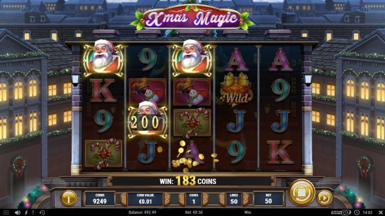 Xmas Magic gokkast Free Spins trigger