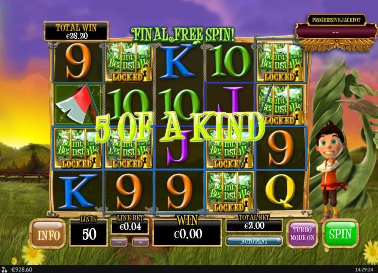 Bounty of the Beanstalk slot review playtech