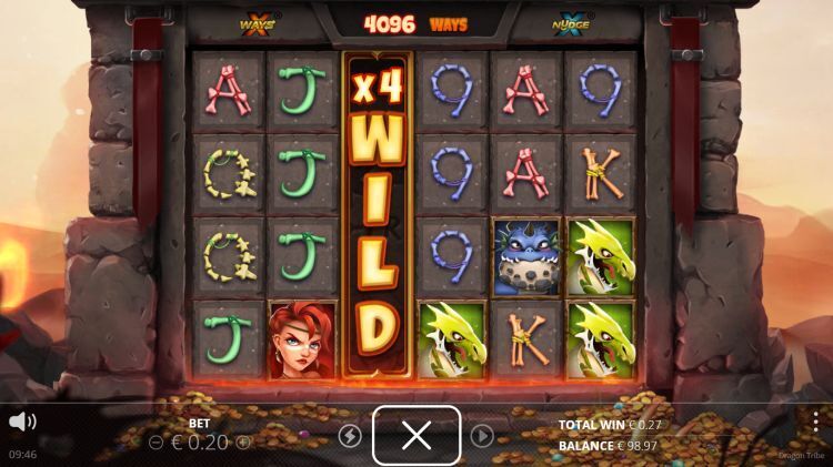 Dragon Tribe slot nolimit City wild win