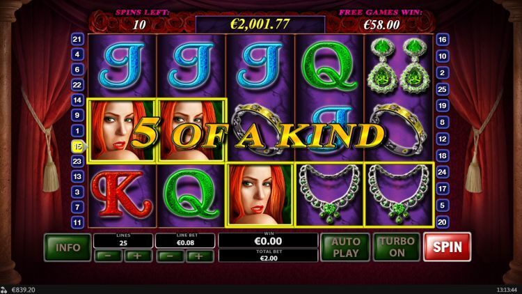 Esmeralda slot review playtech free spins win