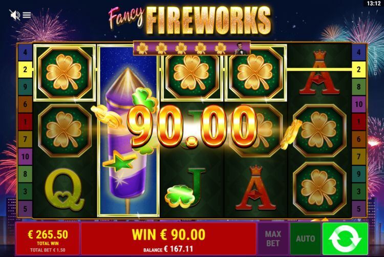 Fancy Fireworks slot review gamomat bonus win 2