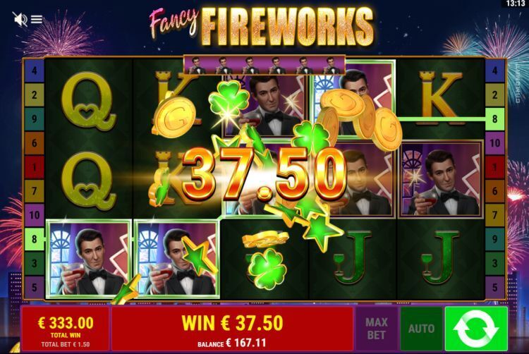 Fancy Fireworks slot review gamomat bonus win 3