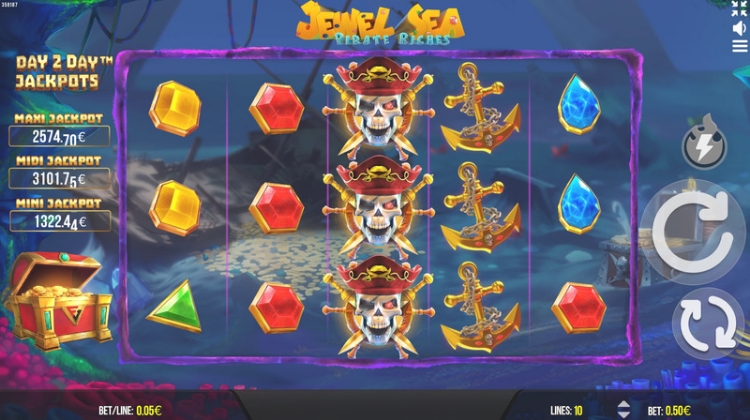 FuGaSo Gokkasten - Jewel Sea Pirate Riches