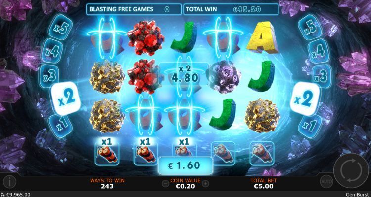 Gemburst slot review