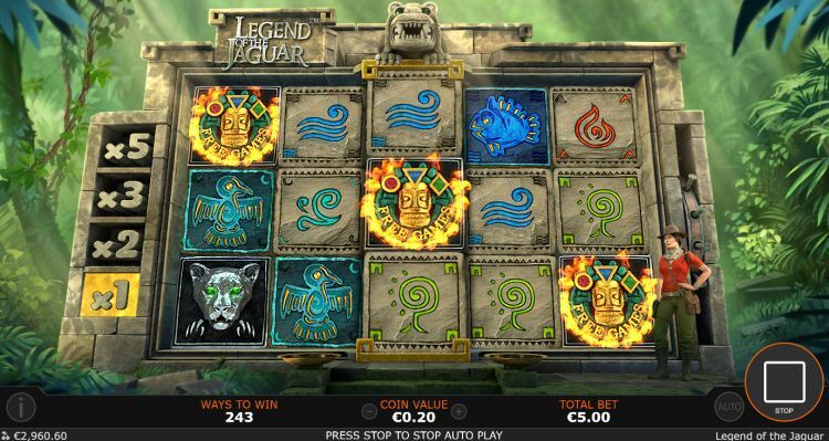 Legend of the jaguar playtech slot bonus trigger