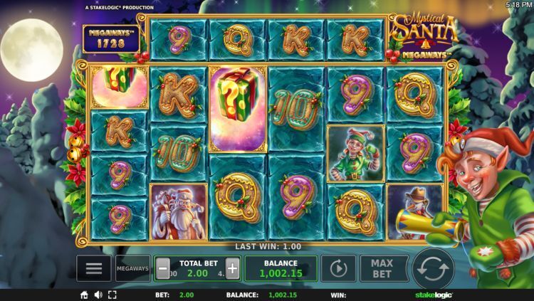 Mystical Santa Megaways slot review stakelogic win