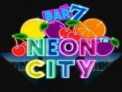 Slots - Neon City Wazdan review logo