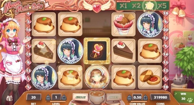 NetEnt Magic Maid Cafe gokkast review