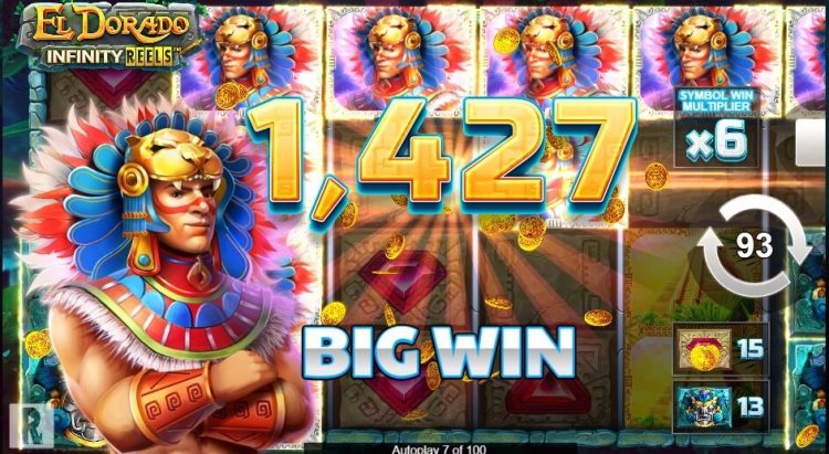 Reel Play El Dorado Infinity Reels slot big win