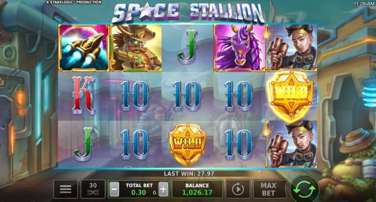 Space Stallion gokkast review Stakelogic