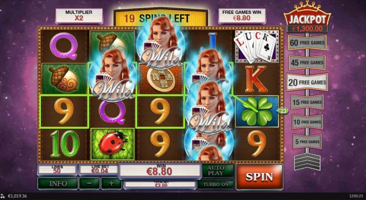 Streak of luck playtech review free spins