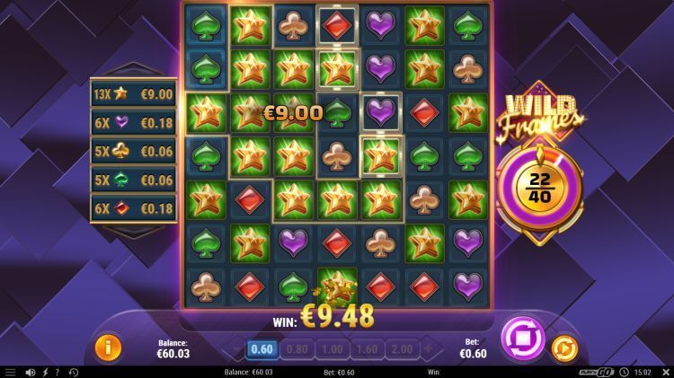 Wild Frames slot feature