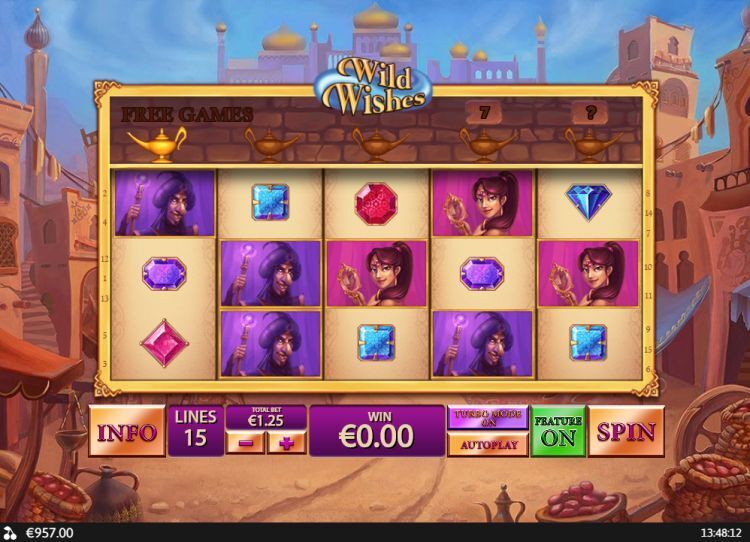 Wild Wishes slot playtech review