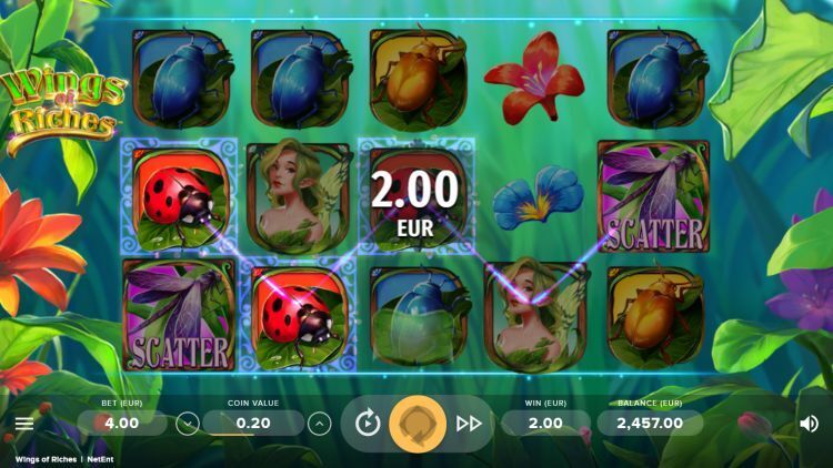 Wings of Riches gokkast NetEnt