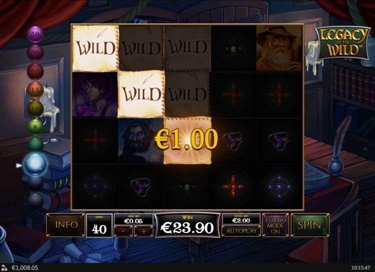 legacy-of-the-wild playtech slot review wilds