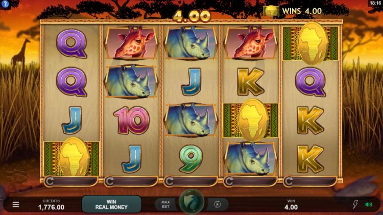 African Quest slot bonus trigger
