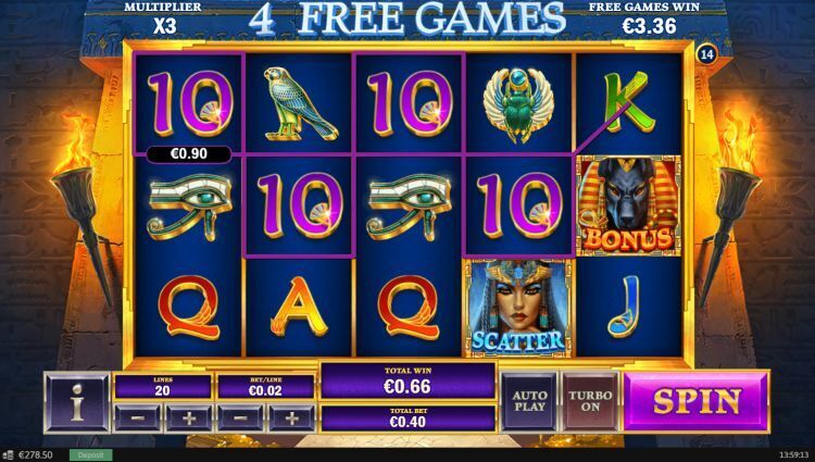Age of Egypt slot review Playtech free spins