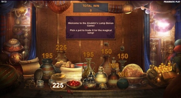 Aladdins Treasure online gokkast bonus gameplay