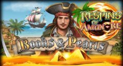 Slots - Books and pearls respins of amun re slot logo