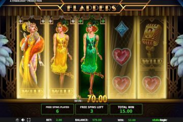 Flappers slot review stakelogic big win
