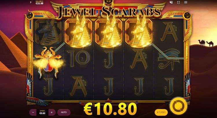 Jewel Scarabs gokkast gameplay review