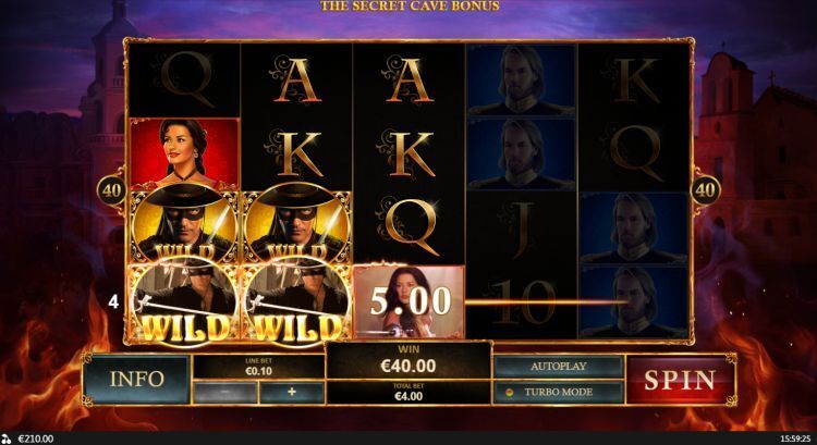 Mask of Zorro slot review win