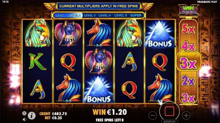 Queen of Gold online slot Free Spins
