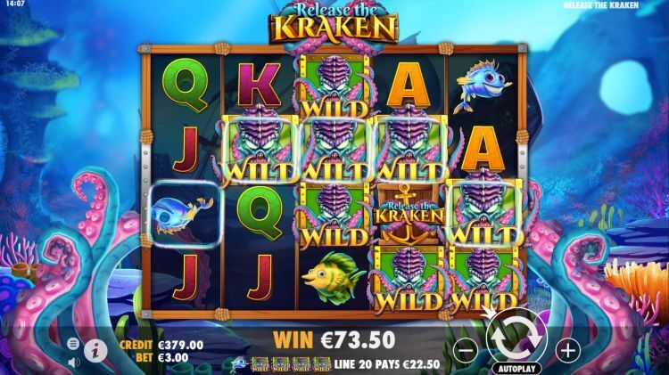 Release the kraken slot pragmatic Play feature big win