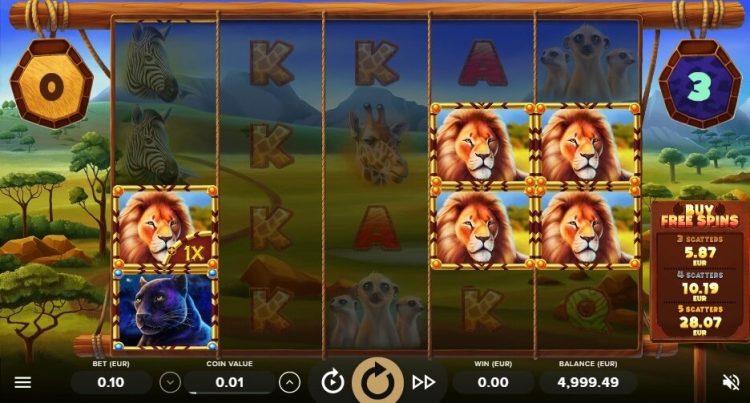 Serengeti Kings gokkast review NetEnt