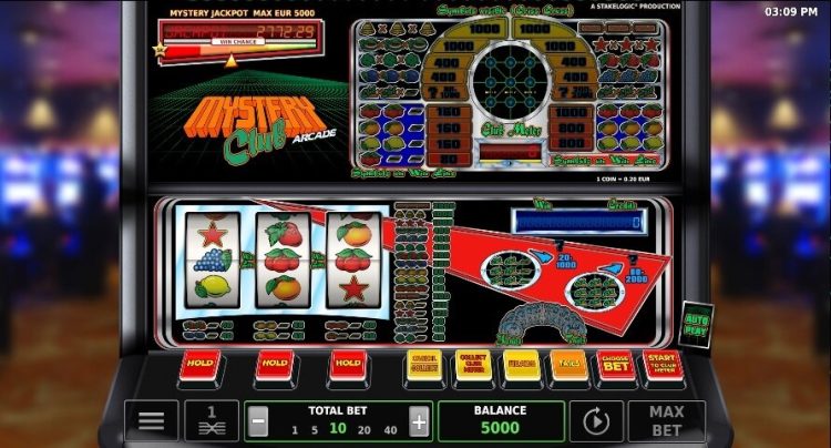 Stakelogic Mystery Club Arcade slot
