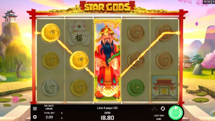 Star Gods gokkast win