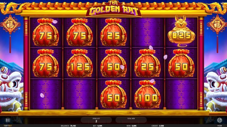 The Golden Rat slot isoftbet respin