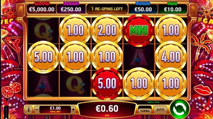 Vegas Hotties online slot gameplay