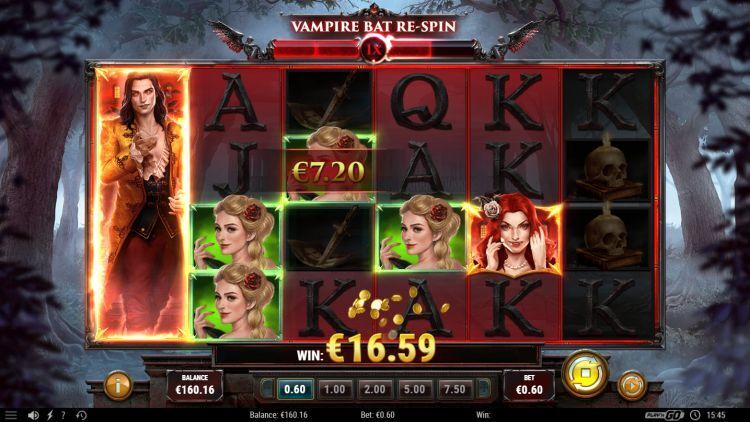 Wild Blood 2 gokkast Respin feature