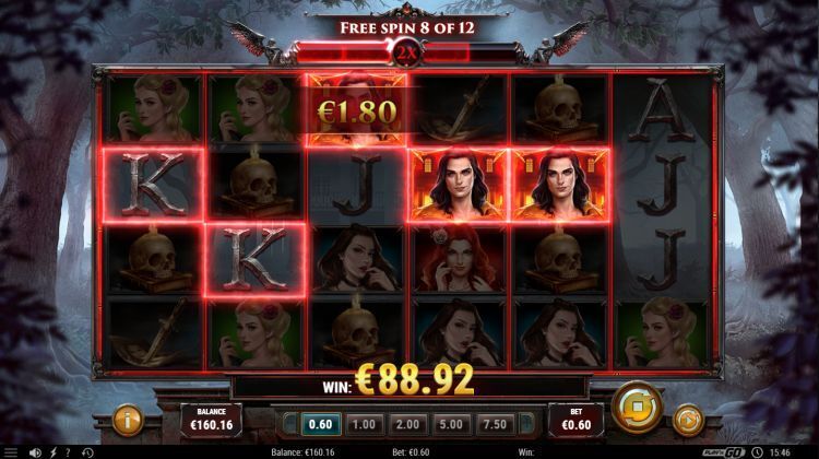 Wild Blood 2 slot win