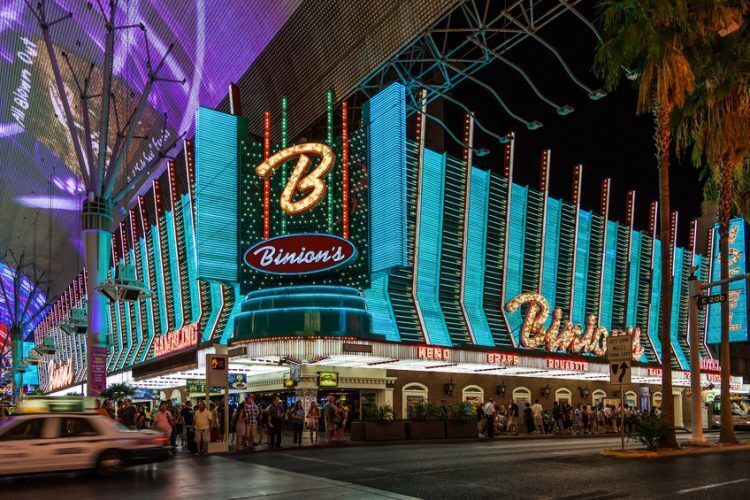 binions hotel downtown