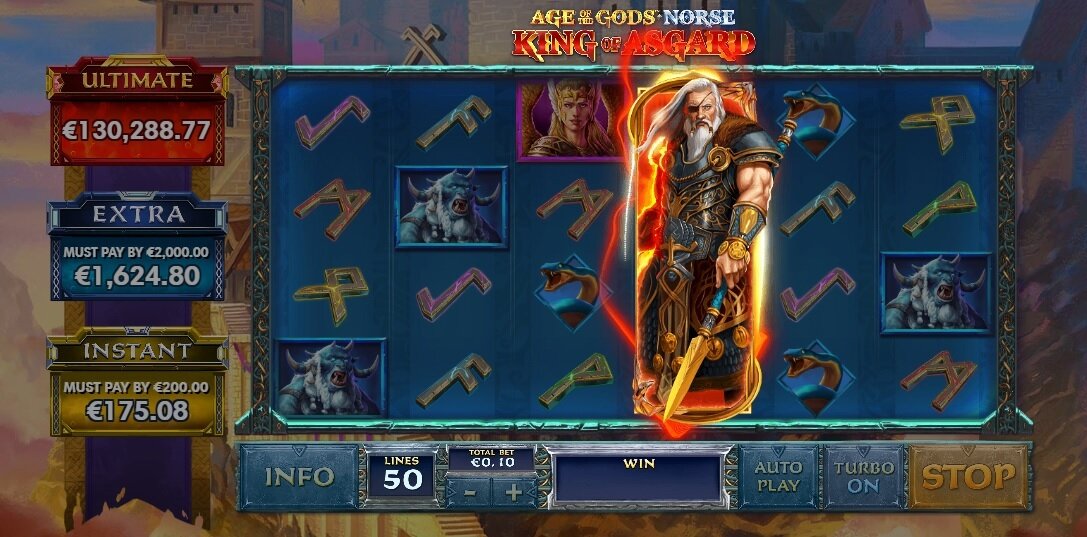 Age of the Gods Norse King of Asgard slot