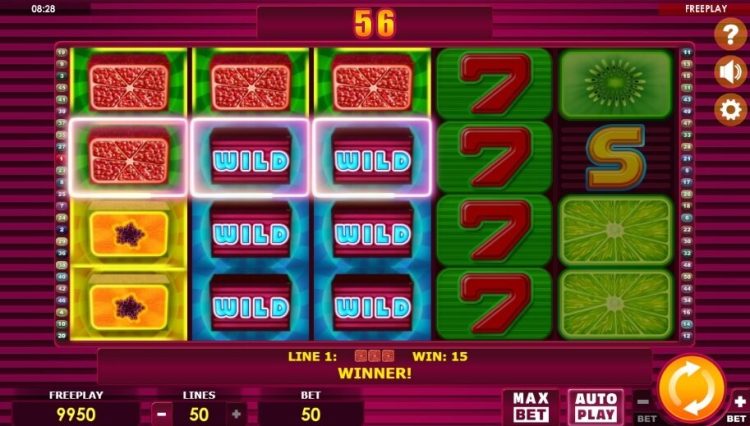 Fruit Box online slot gameplay