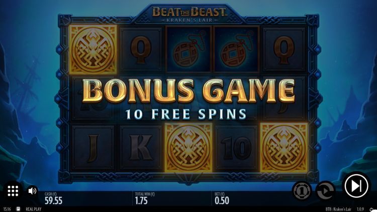 Beat the Beast: Krakens Lair online slot Free Spins bonus