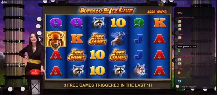Buffalo Blitz Live Slot