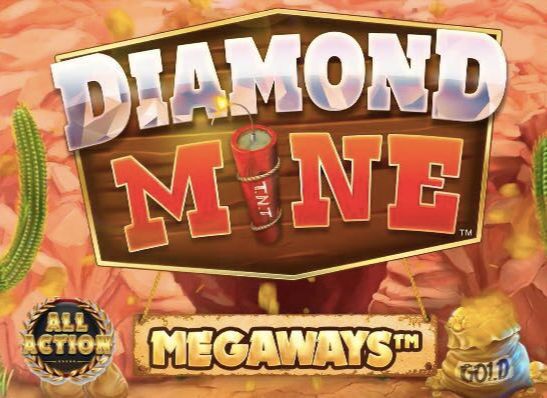 Diamond Mine all action megaways logo