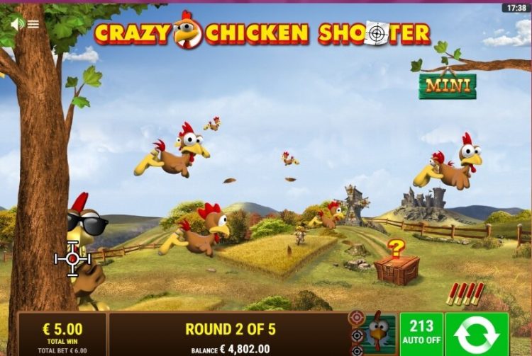 Fancy Fruits Crazy Chicken Shooter online slot gameplay