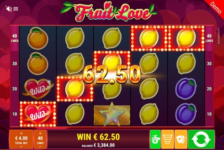 Fruit Love gamomat slot review big win